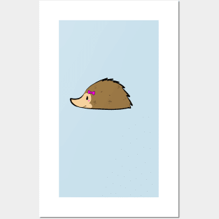 Hedgehog Love 2 Posters and Art